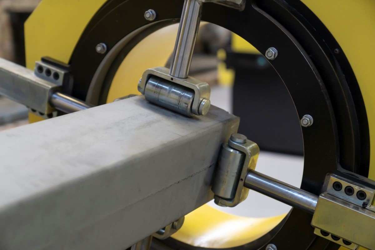 دستگاه برش پروفیل کارا ∅500*6000mm هد 5 محوره پخ زن پلاسما