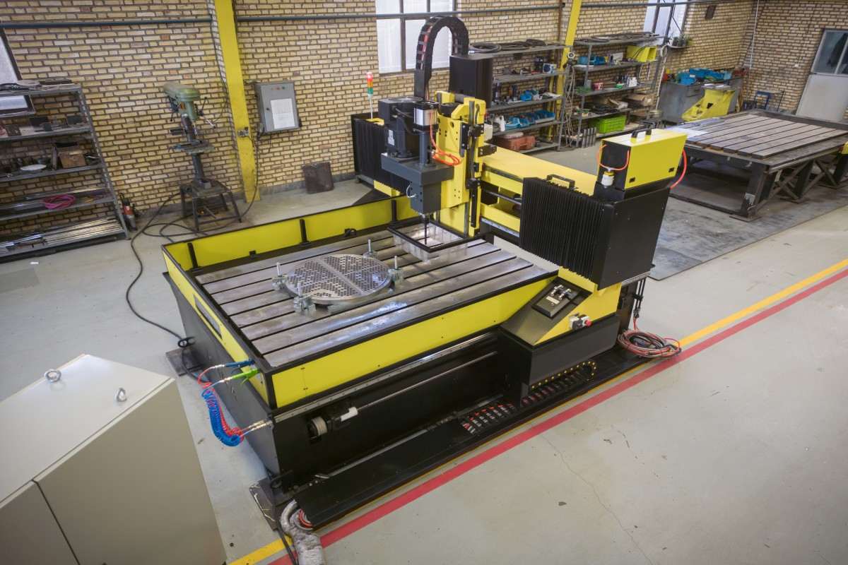 دستگاه سی ان سی دریل ورق