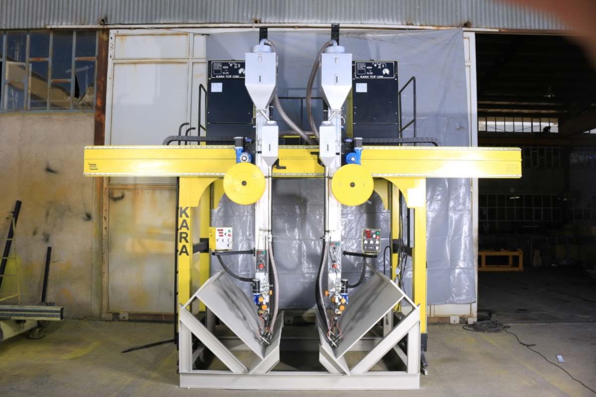 دستگاه جوشکاری دروازه ایی کارا 2 نازله 2*2.5