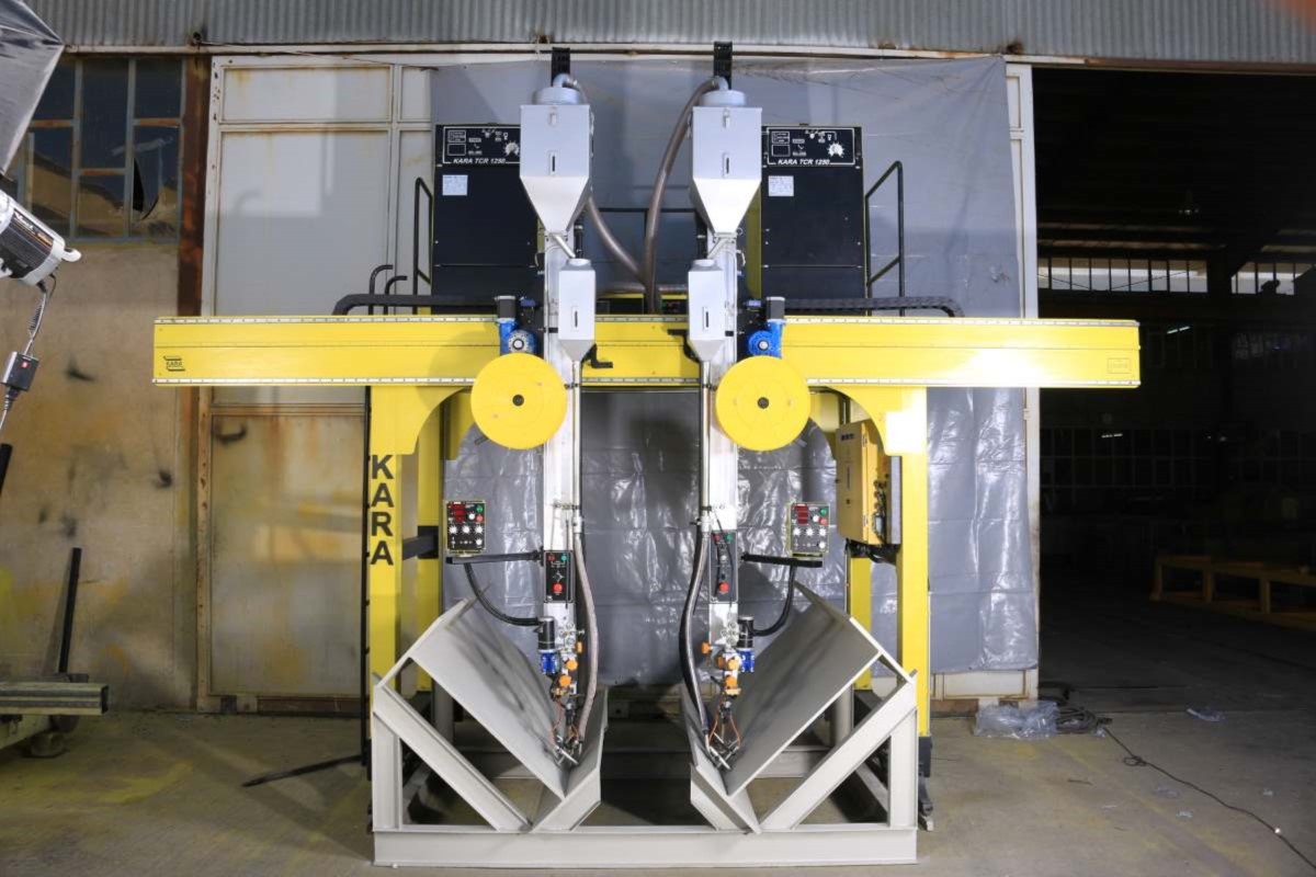 دستگاه جوشکاری دروازه ایی کارا 2 نازله 2*2.5