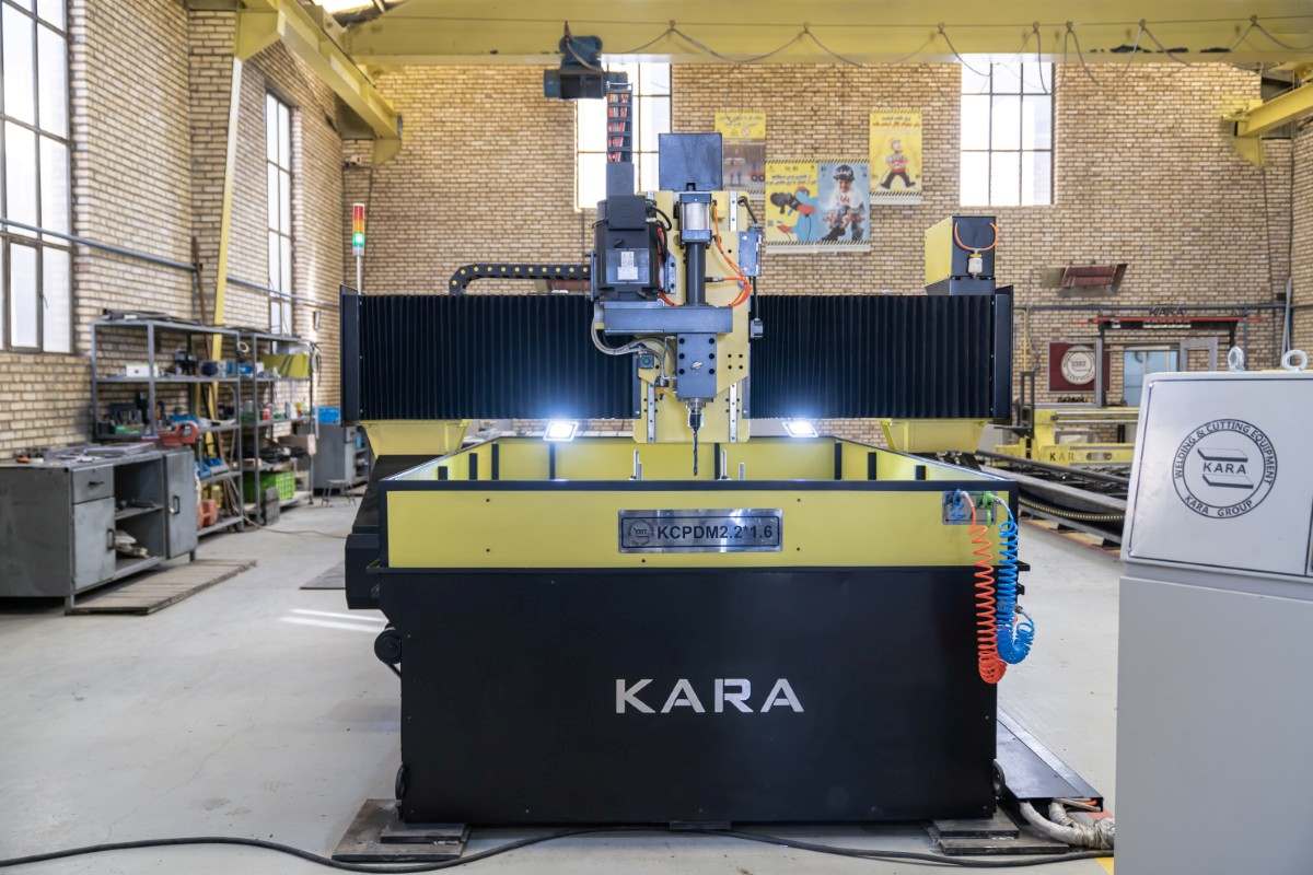 دستگاه سی ان سی دریل ورق