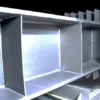 Working method at the shot blast machines